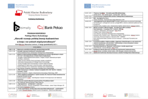 grafika programu konferencji